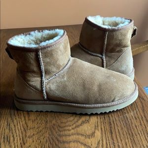 UGG classic mini chestnut color
